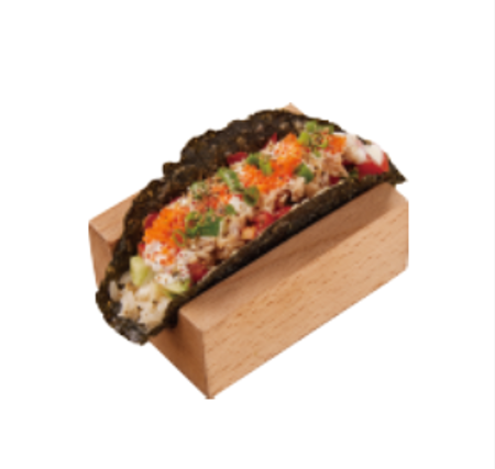 Tuna Nori Taco Sushi