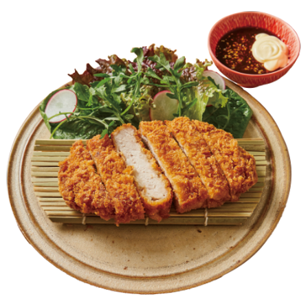 Thick-cut Pork Cutlet with Rock Salt