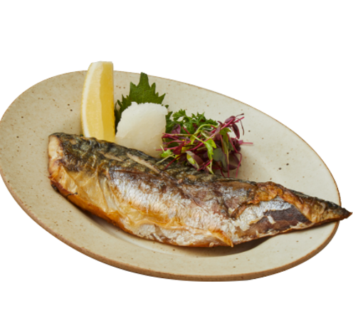 Salt-grilled Mackerel